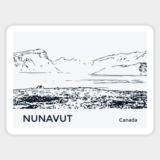 Nunavut Canada Sticker